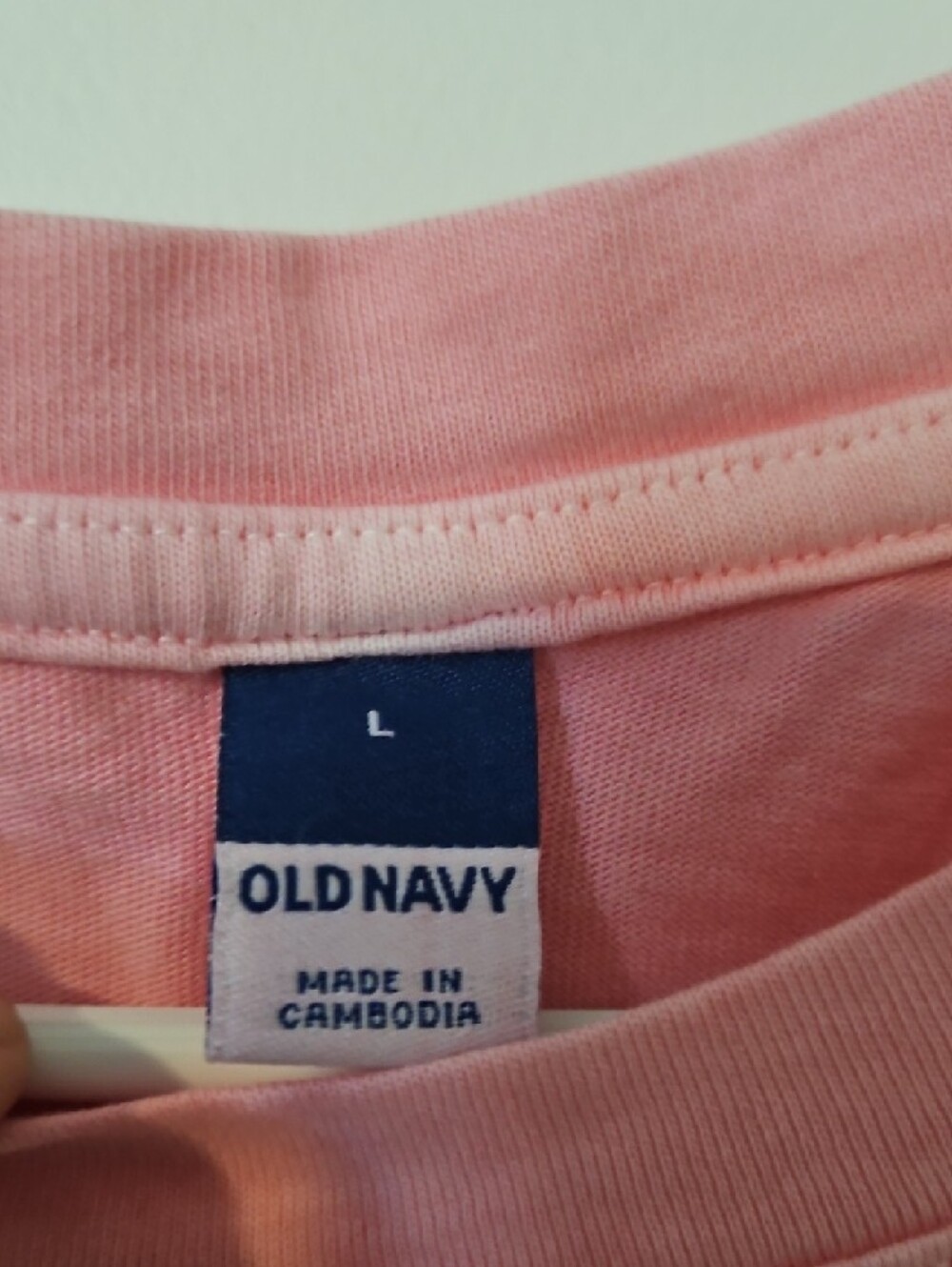 Old Navy Pink Short Sleeve Crew Tee - Picture 2 of 3